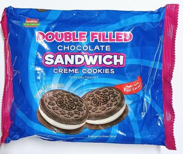 SOBISK Double Filled Chocolate Sandwich 'Creme Cookies' 334 gr Import USA